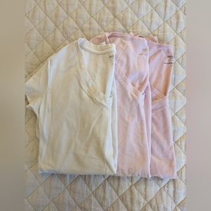 LOT OF 3 SZ M MATERNITY T-SHIRTS